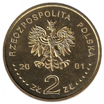 2 злотых 2001 год, Польша. Коляды. Традиции.