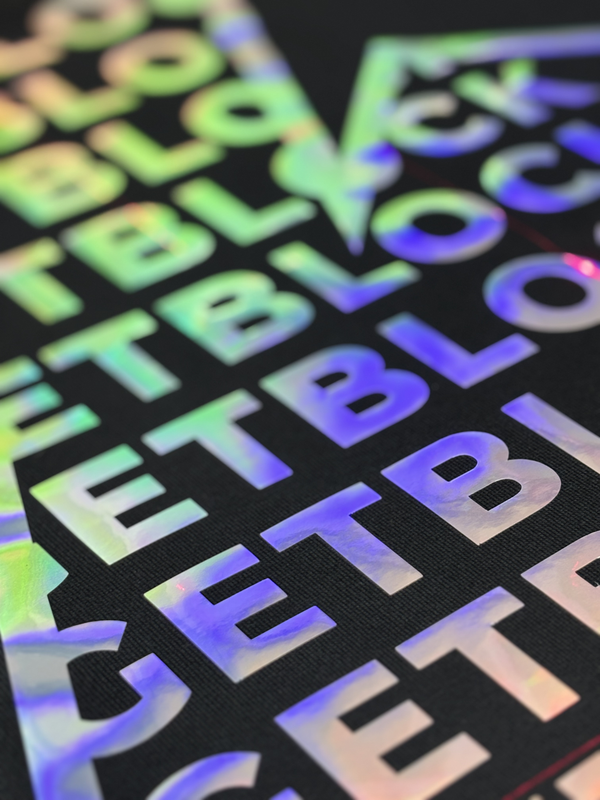 Термопленка ПВХ Металлик Голограмма Ю.Корея Metallic (серебро)