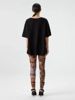 Леггинсы из сетки с принтом OLA OLA