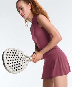 Oysho Компрессионная юбка Compressive, пыльно-розовый