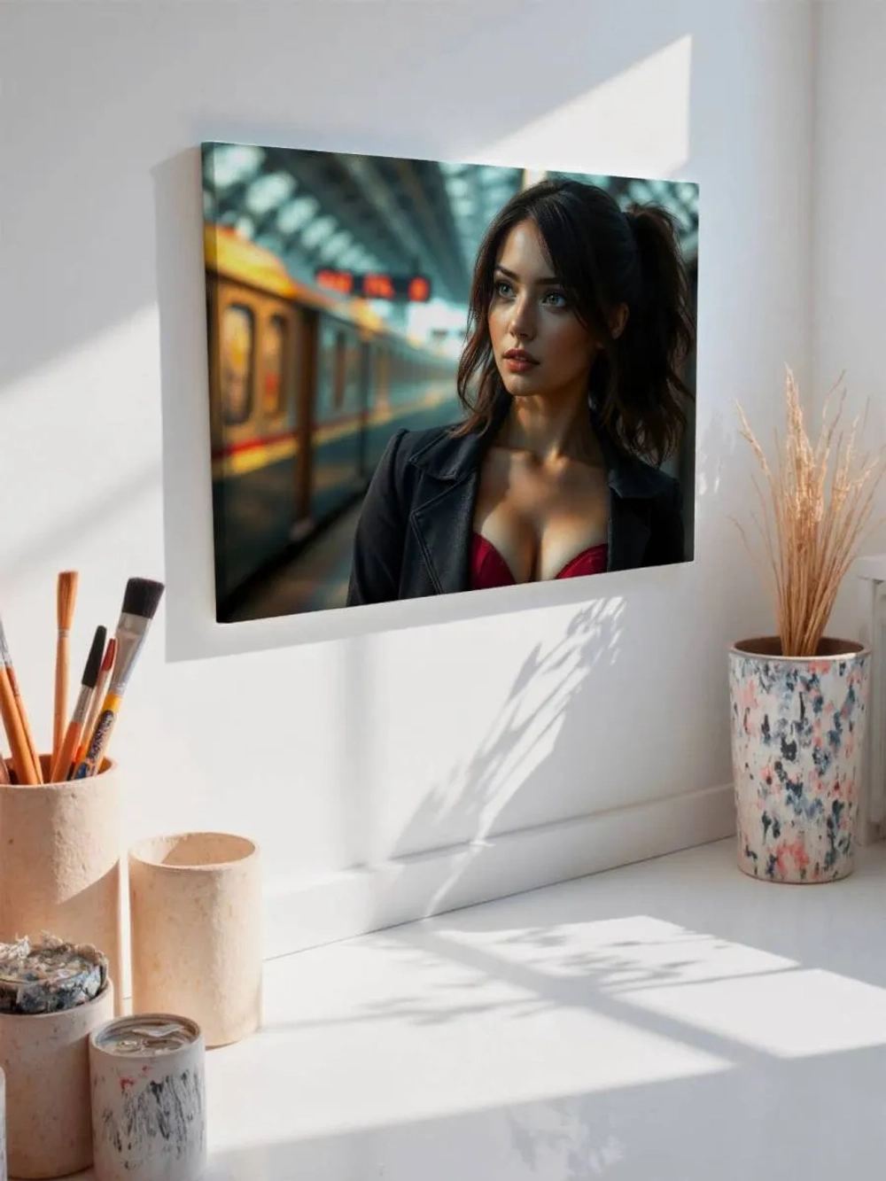 Картина на стену 40 X 50 Девушка