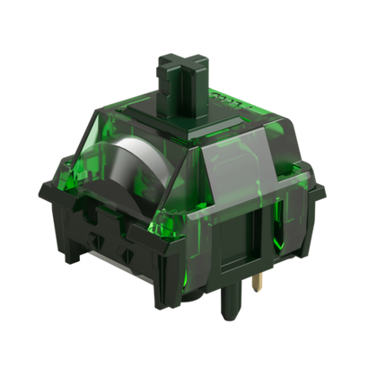 AKKO Akko CS Switch, Green Fog – 5pin(45pcs) Lubed with LED Condenser