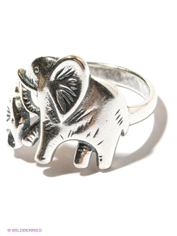 "Семья" кольцо в серебряном покрытии из коллекции "Животные" от Jenavi
