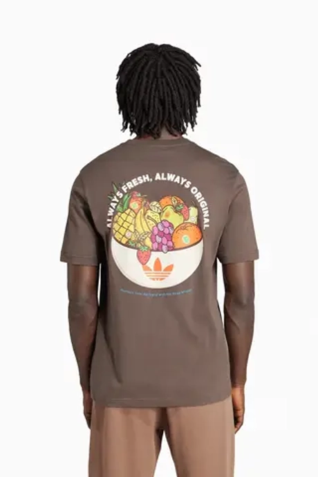 Футболка adidas Trefoil Series Loose - коричневый