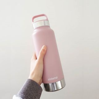 Термобутылка Sistema &quot;Hydrate&quot; 1 л, цвет Розовый