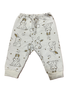 Штанишки с манжетом на резинке из футера (100% хлопок с начесом) на рост 68 см