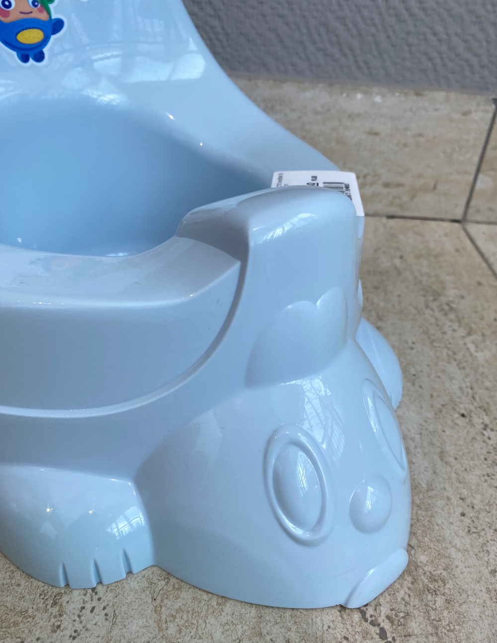 Горшок (зайчик) 330*270*210 голубой (9 шт) 431326131