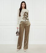 Сатиновые штаны WASHINGTON Marc Cain - хаки(YC 81.20 W46)