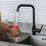 Смеситель для кухни, Frud, с картриджем, чер, R43052-22