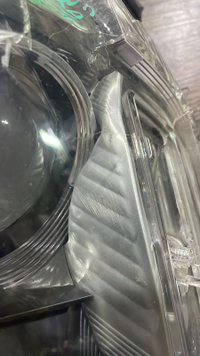 Битая Фара левая Toyota Land Cruiser 200 15-21 LED Black