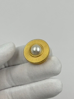 Накладка на пуговицу с «жемчугом»