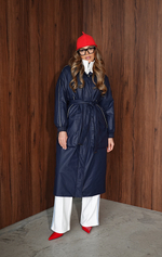 Куртка демисезонная в длине миди