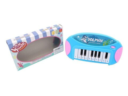 Пианино 22*11см "Дельфинчик" батарейки 2*АА не в компл
