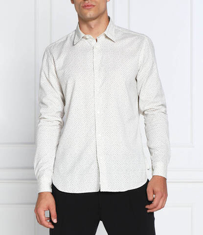 рубашка liam_53f BOSS BLACK - белый(50477829)