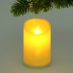 Сувенир с подсветкой «Свеча - Изыск» 7,5*12,5 см (работает от батареек 3 ААА)