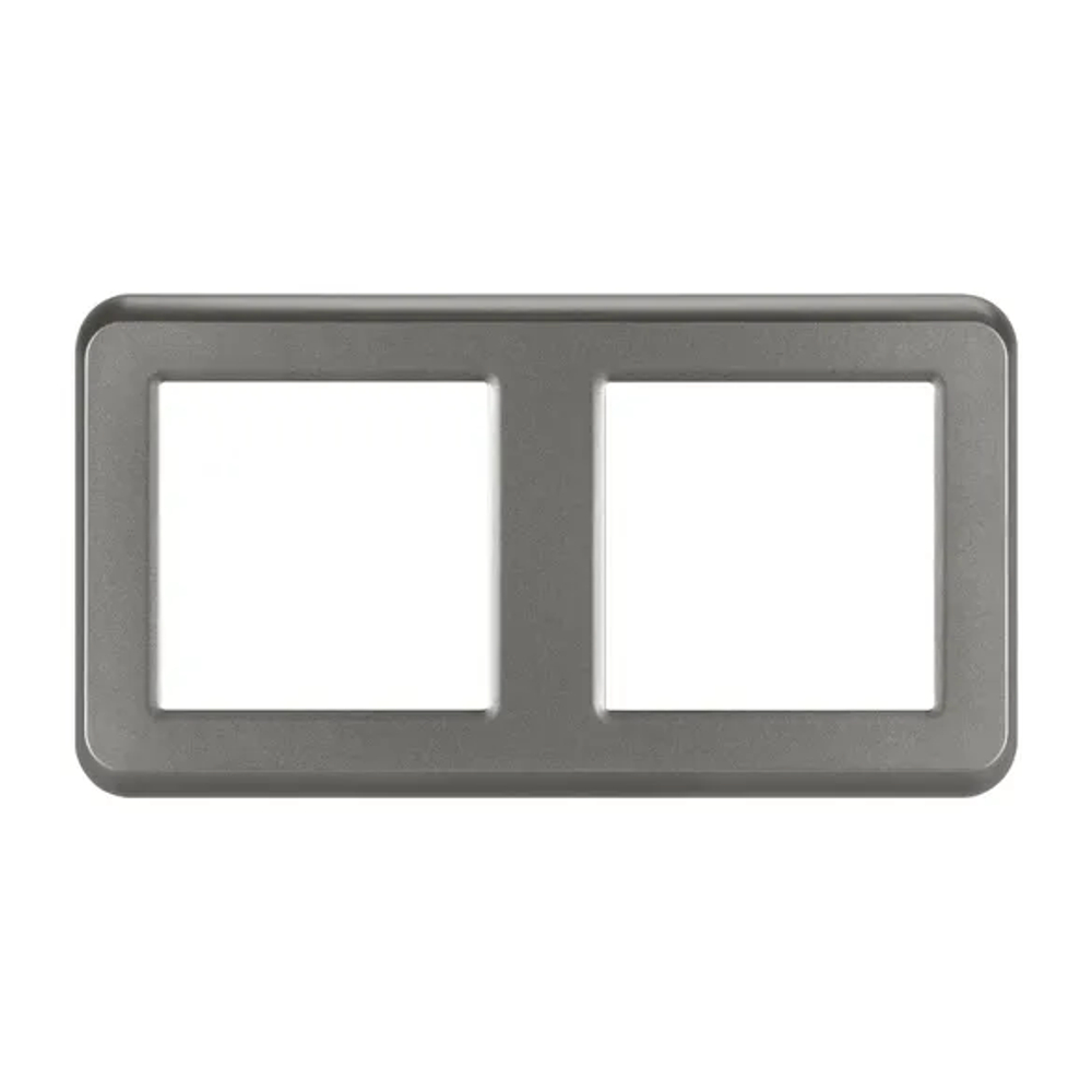 Рамка пластиковая FRM-VERSA-PL-2-GR (Arlight, -) 043780