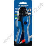 ЗУБР ПК-2 0.5-6мм2, Пресс-клещи для изолированных наконечников и соединительных муфт, Профессионал(45456-2)