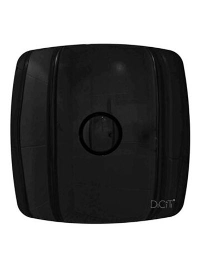 Вентилятор накладной RIO D125 обр.клапан Obsidian DICITI