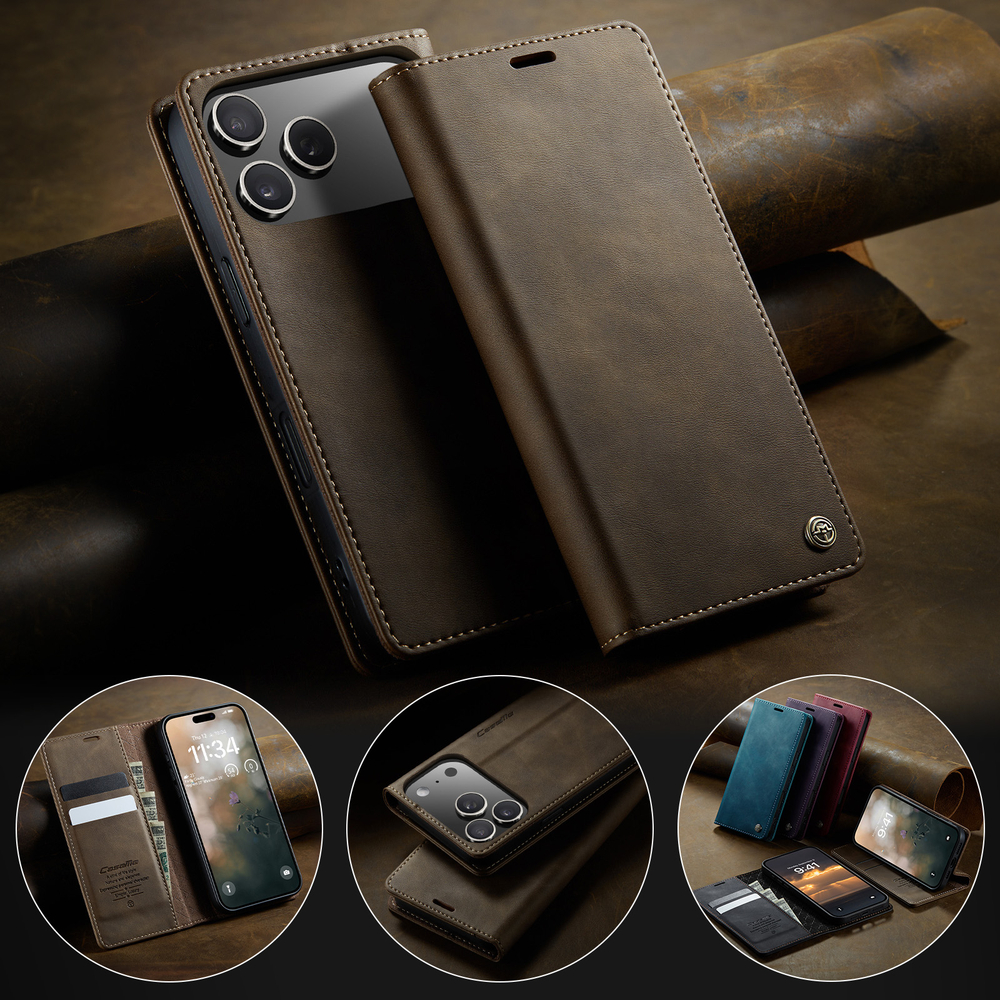 Чехол-книжка CaseMe RFiD iPhone 17 Pro