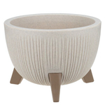 Кашпо ПЕТАЛИС с внутренней вставкой на ножках D350 мм 12л М3255