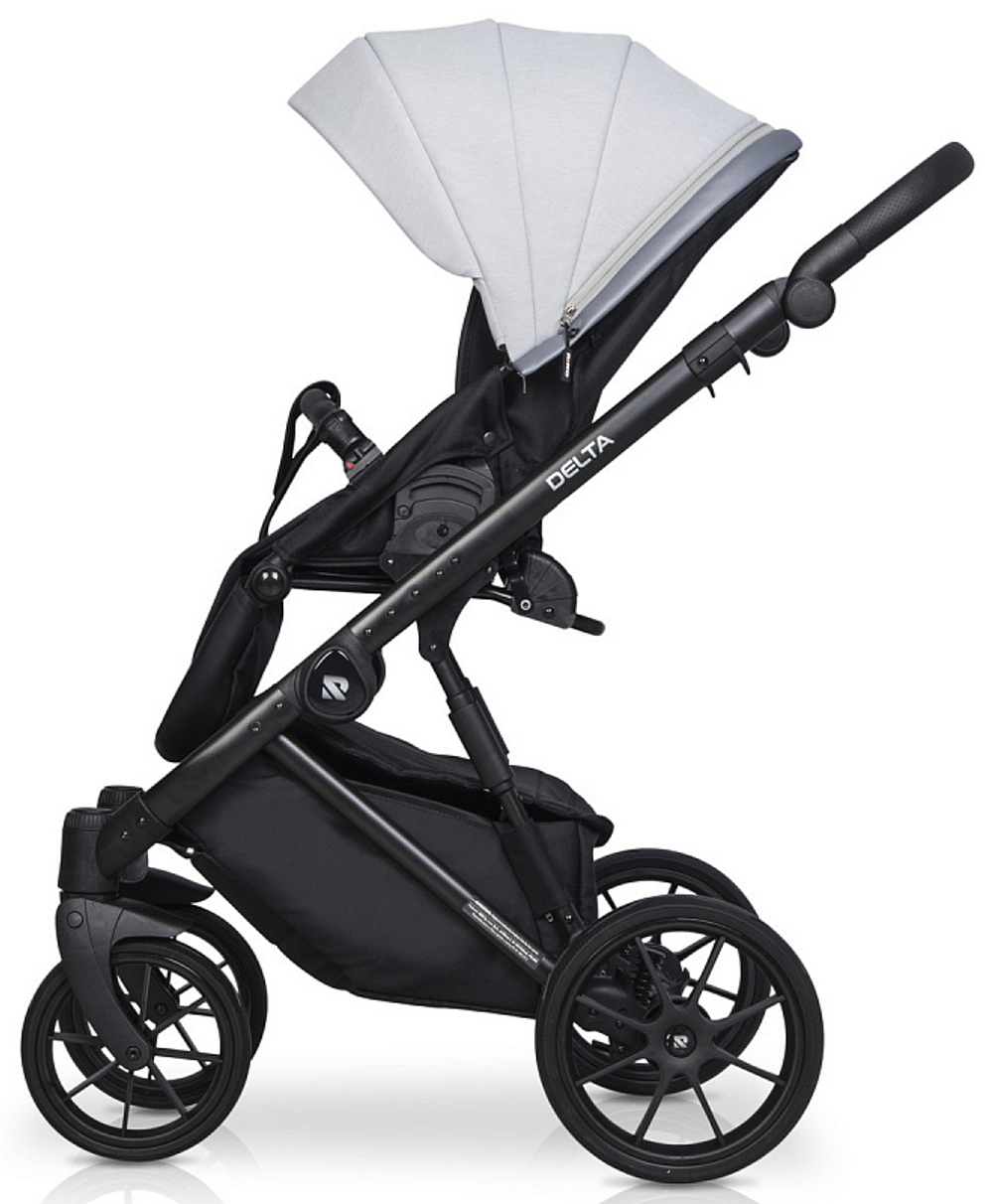 Детская коляска Riko Basic Delta 3 в 1 01 Grey Fox