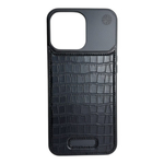 Металлический чехол "Крокодил" iPhone 15 ProMax