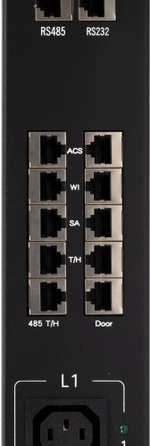 Блок распределения питания  Powercom PDU-32AVMS24-18C3-6C9-3P