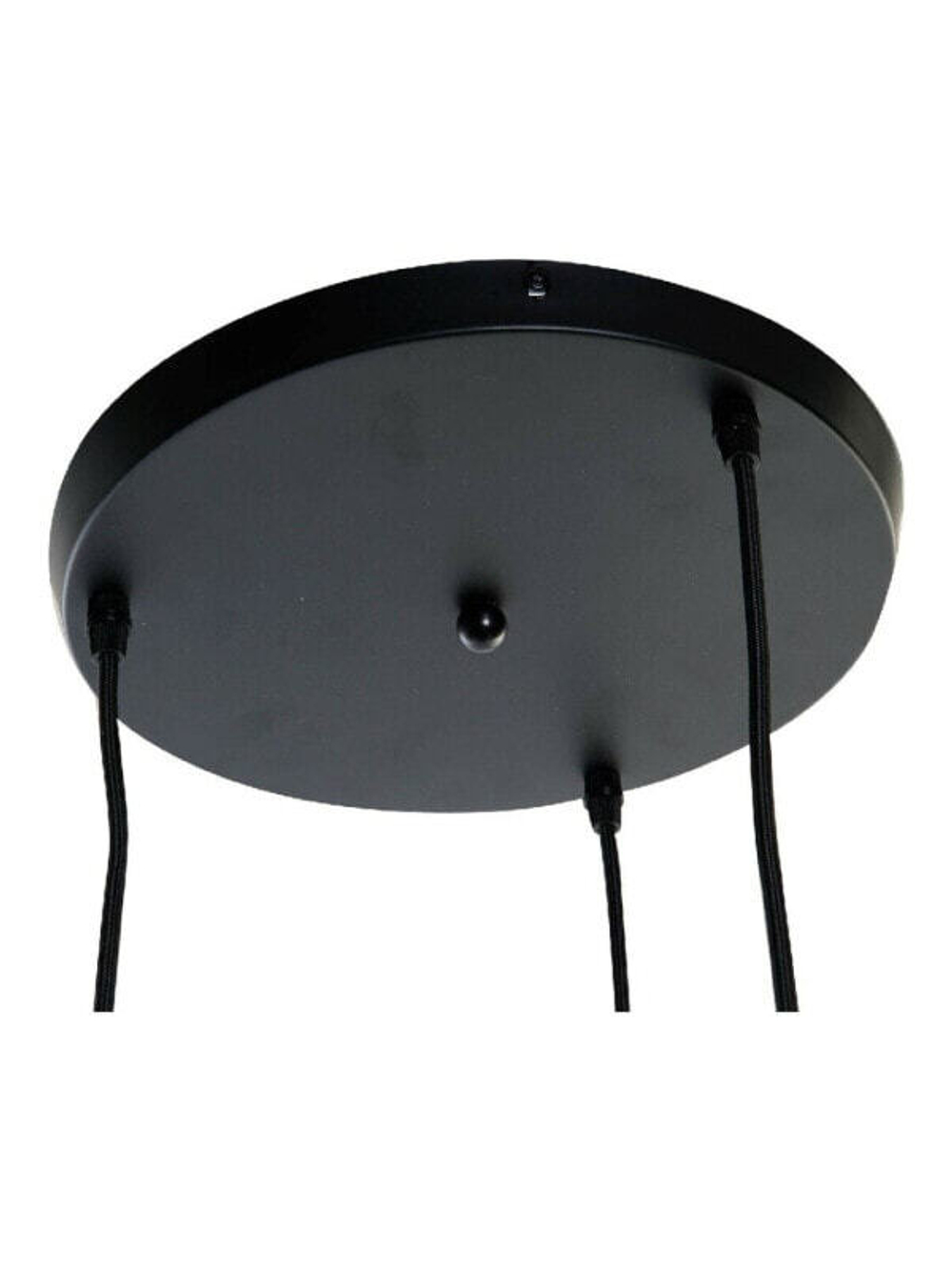 Потолочный светильник DKD Home Decor Белый Чёрный Металл Стеклянный 220 V (40 x 40 x 80 cm)