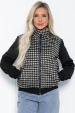 Жакет Энергия (черно-бежевый) Б12493-24 LT Collection