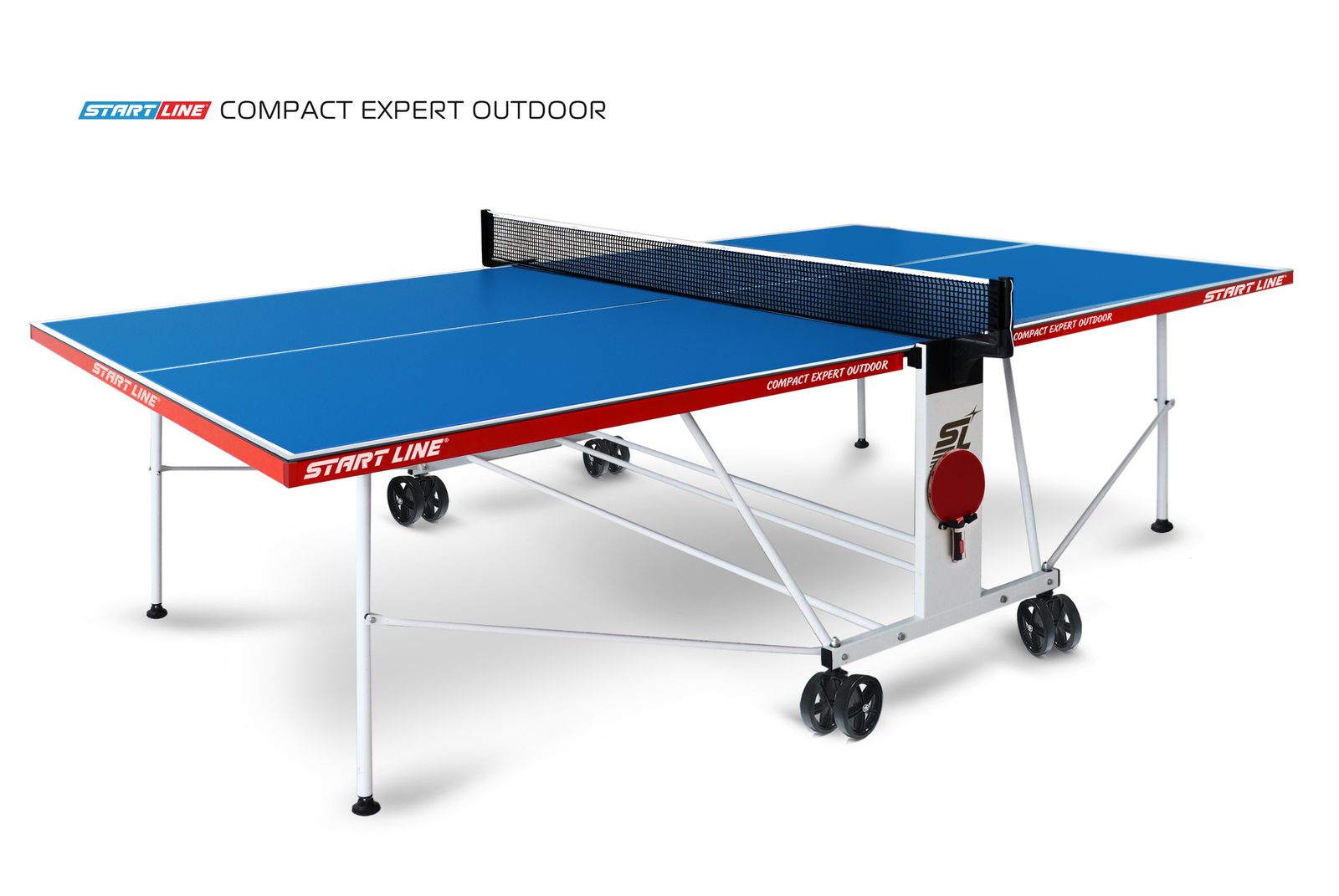 Стол теннисный Start line Compact EXPERT outdoor BLUE фото №12