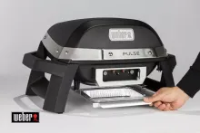 Гриль электрический Weber Pulse 1000, чёрный