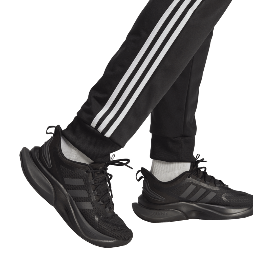 Для мужчин Костюм теннисный Adidas Basic 3-Stripes Tricot Track Suit - black