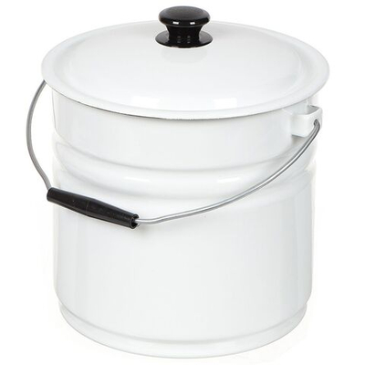 Ведро сталь, эмаль, 12 л, с крыш, в асс, хозяйственное, Керчь, 41204-242-У2