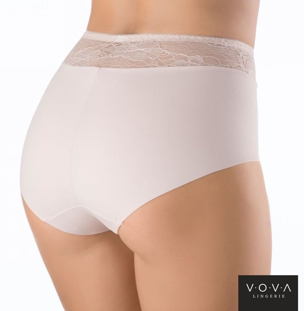 Высокие трусики Aphelia с легким утягивающим эффектом (Размер: 48) (Цвет: пудровый)