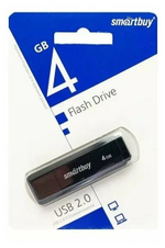 4GB USB Smartbuy Quartz series black