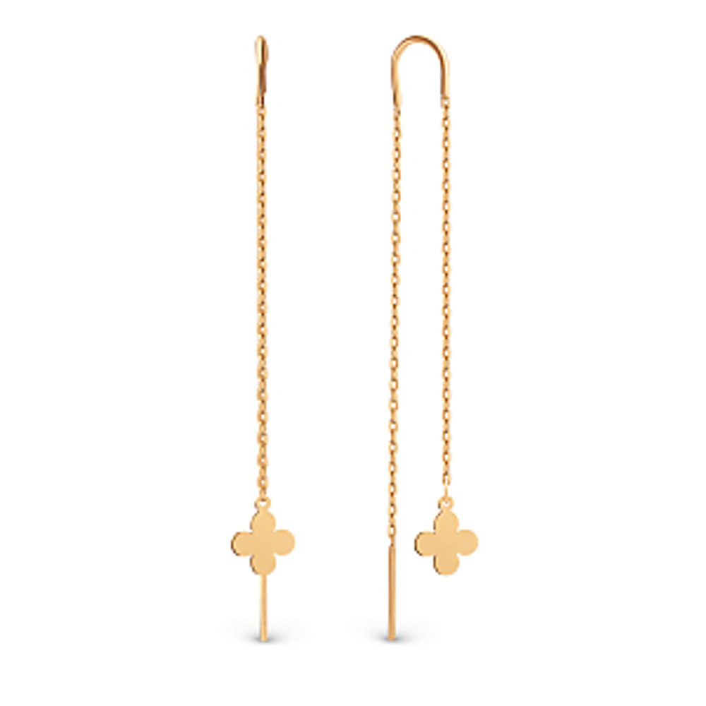 Серьги из золота