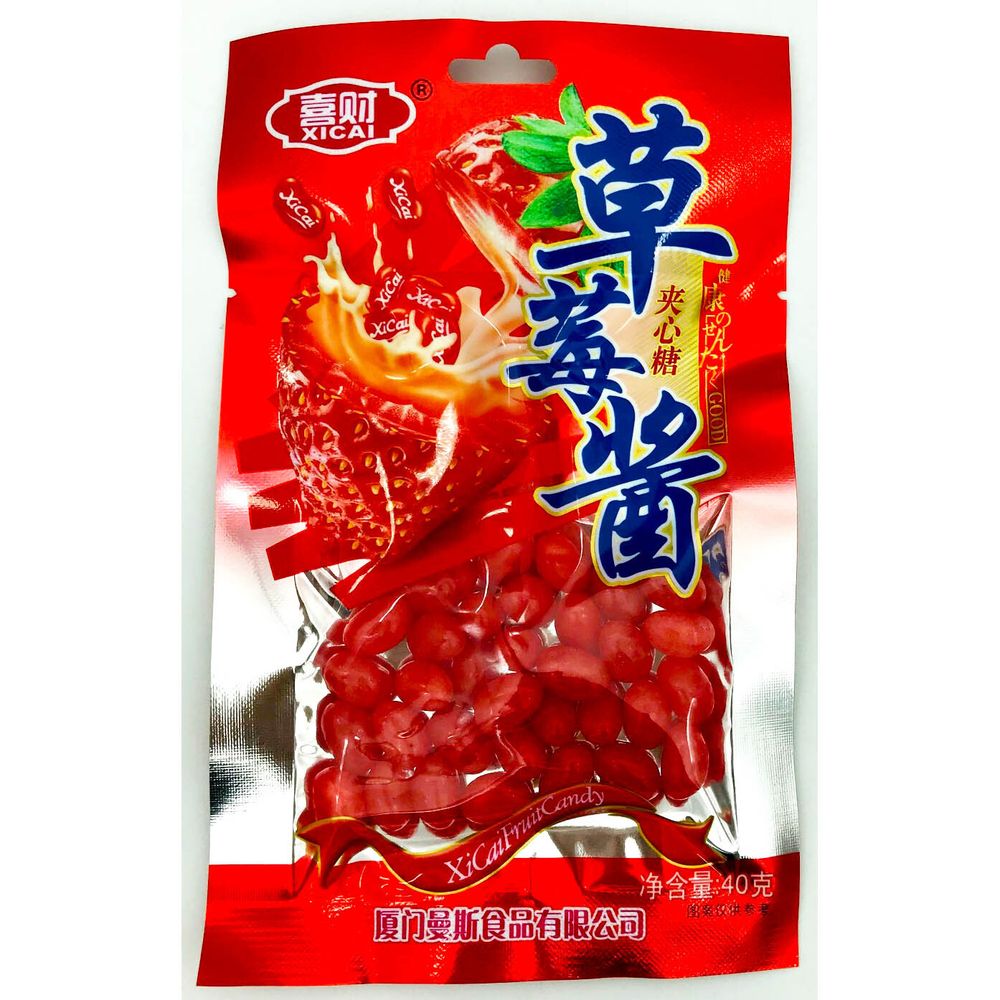 Мармелад &quot;XiCai FruitCandy&quot; со вкусом клубники, Китай