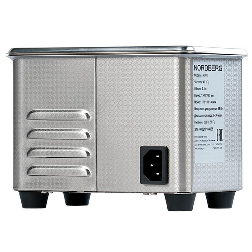 NORDBERG (NU08) Ультразвуковая мойка без подогрева, 0.8 л