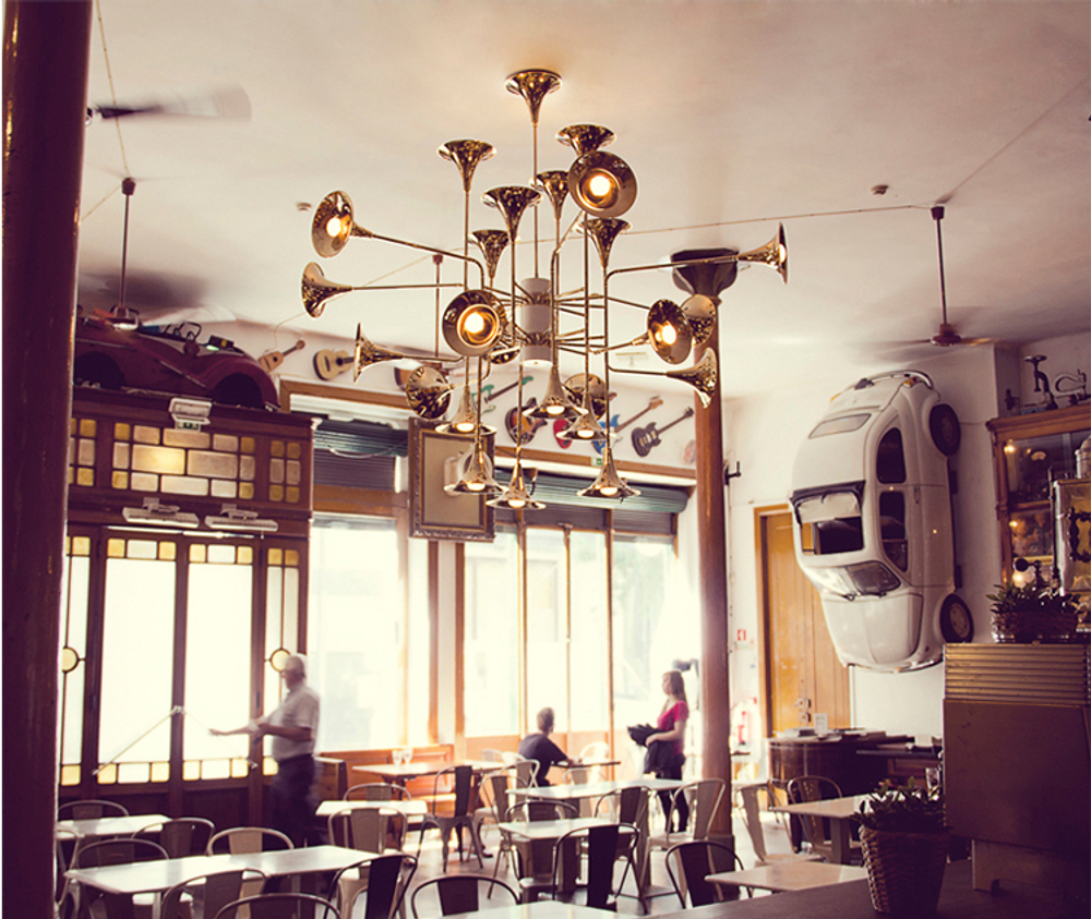 Pendant design lamp  Botti by Delightfull (12 lampshades)