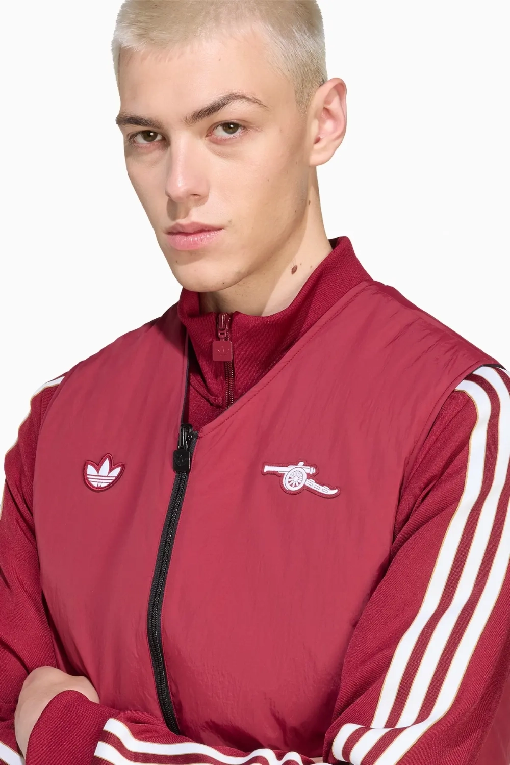 Жилет adidas Arsenal FC 25/26 Terrace Icons - красный