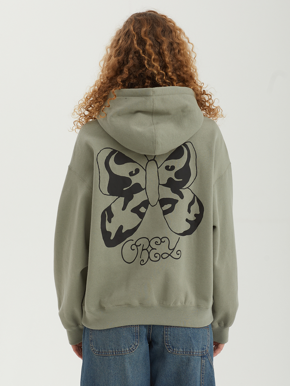 Женская Толстовка Butterfly Baggy Relaxed