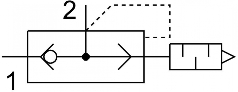 Клапан быстрого выхлопа Festo SEU-1/4