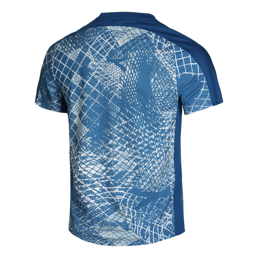Мужское теннисное поло Nike Dri-Fit Victory Court Novelty T-Shirt Men - Blue, White