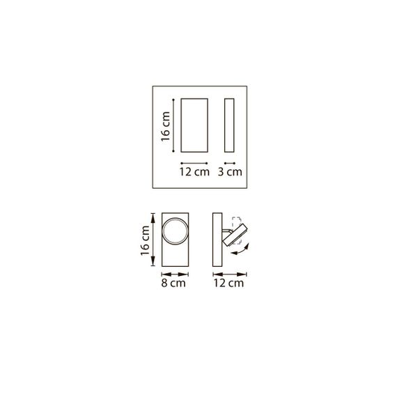Бра Lightstar Fico 740617