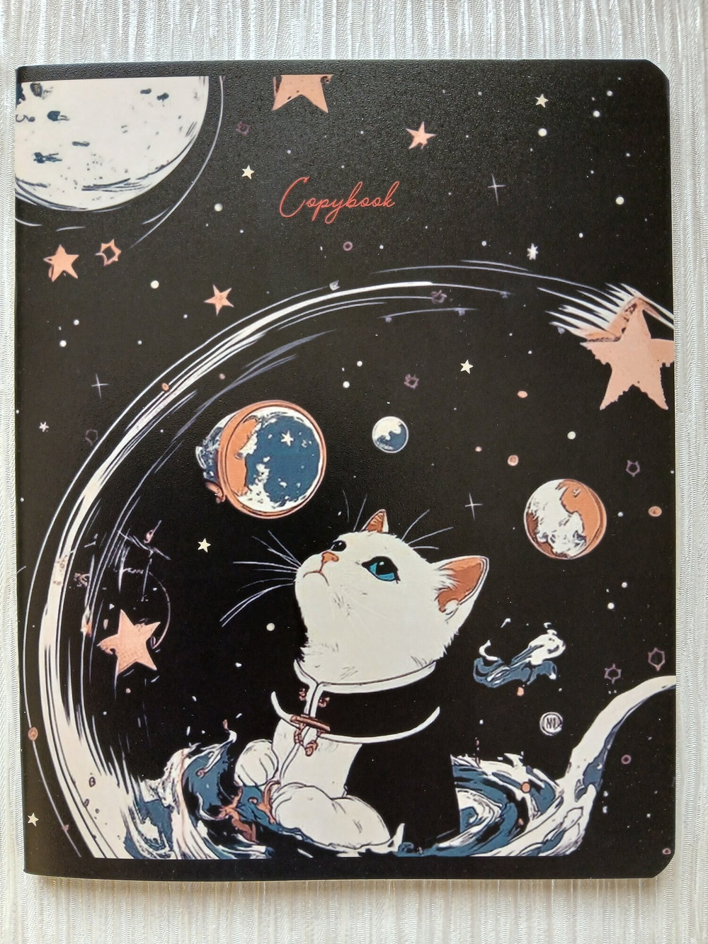 Тетрадь 48 листа А5+.  "Котобезумие", общая, клетка. Формат А5+ (163*203 мм). Арт.120046. С полями. Комплект 5 шт.