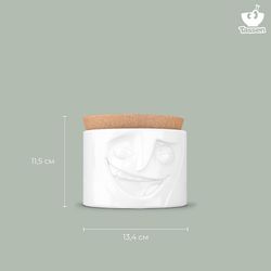 Емкость для хранения Cheerful, 900 мл, белая