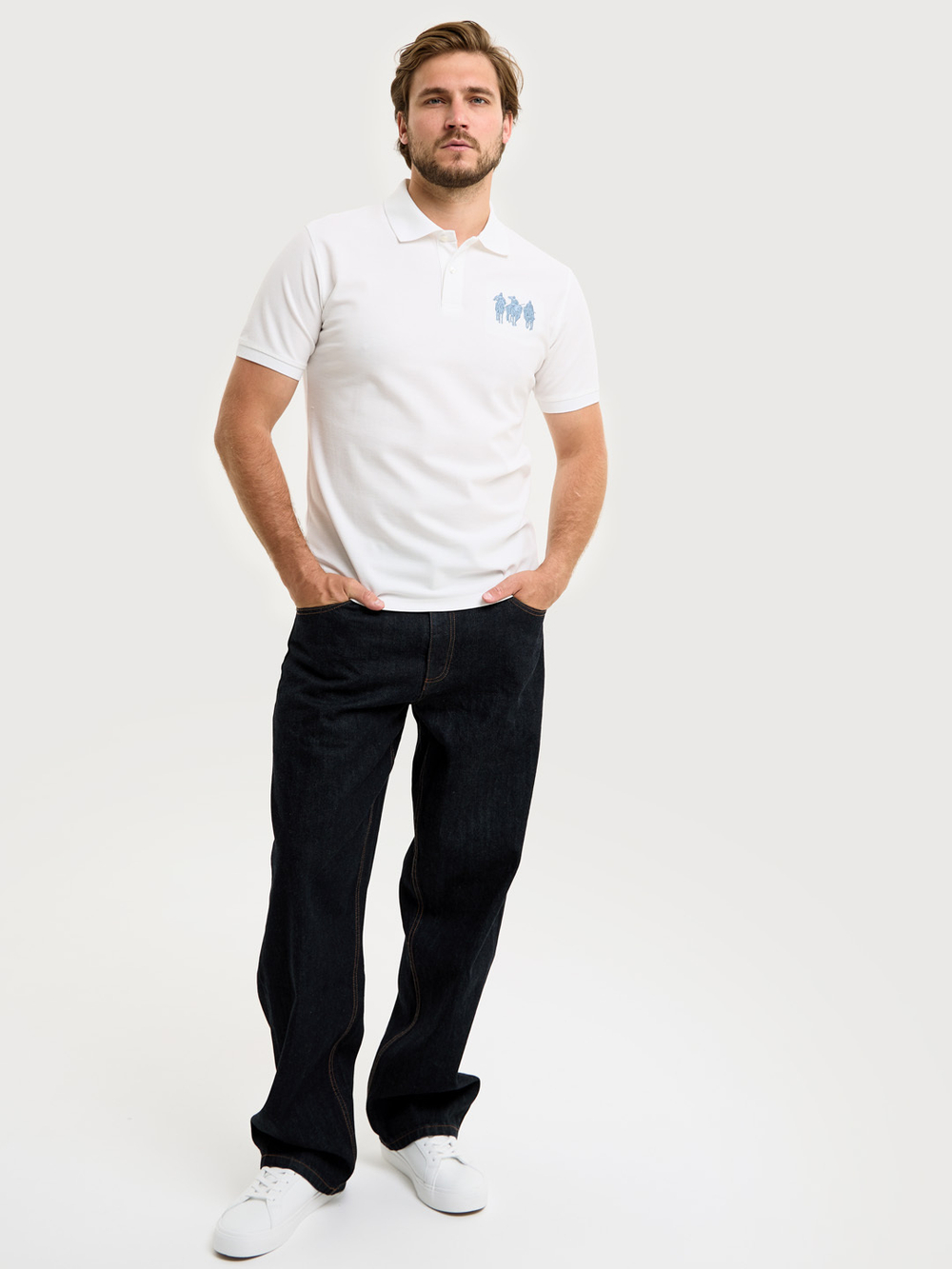 Поло Три Богатыря | EPOS (белое)