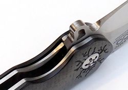 Нож Olamic Cutlery Wayfarer Skullфотография - 7