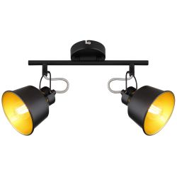 Светильник настенно-потолочный спот Rivoli Evelyn 7064-702 2 х Е14 40 Вт поворотный | Rivoli