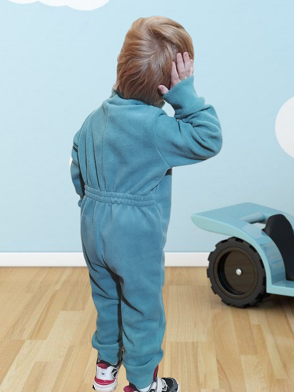 1141 Комбинезон детский флис арктик (60-116)